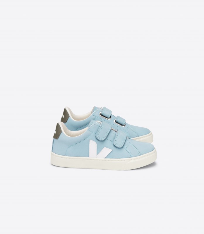 Series Nubuck Steel White Veja Australia