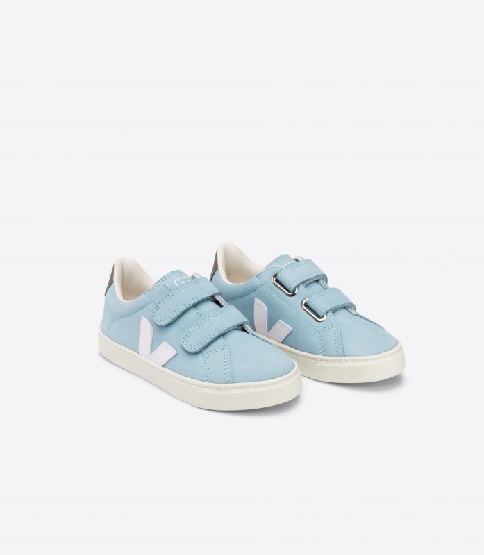 Series Nubuck Steel White Veja Australia
