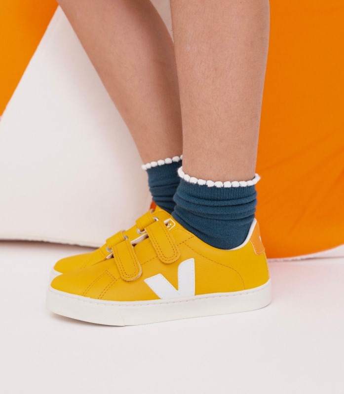 Veja Chromefree Leather Ouro White Perfect Australia
