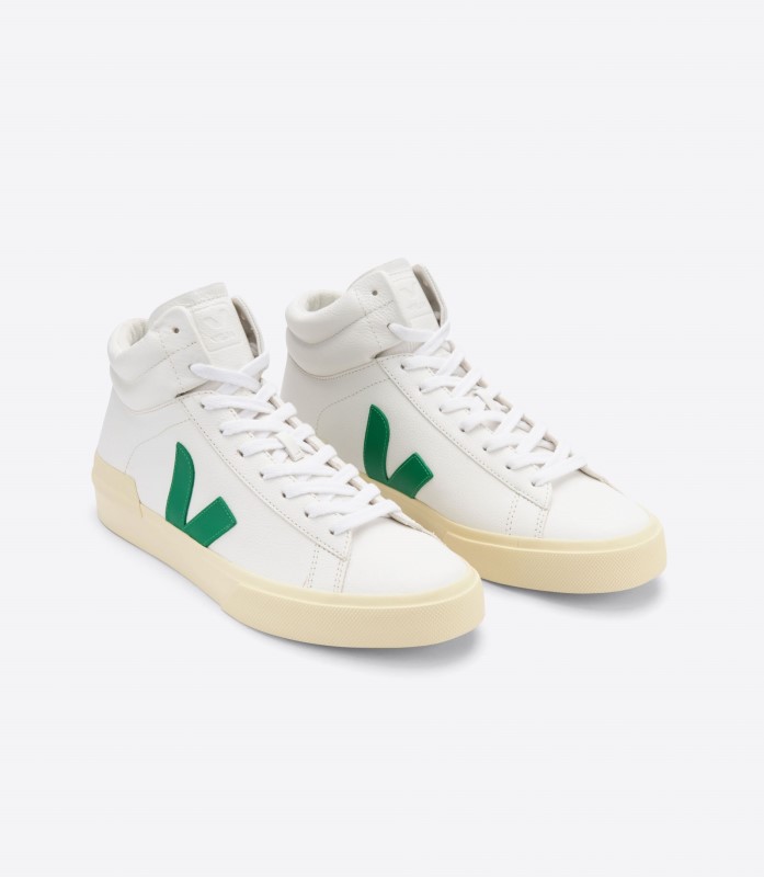 Chromefree Leather White Emeraude Butter Series Veja Australia