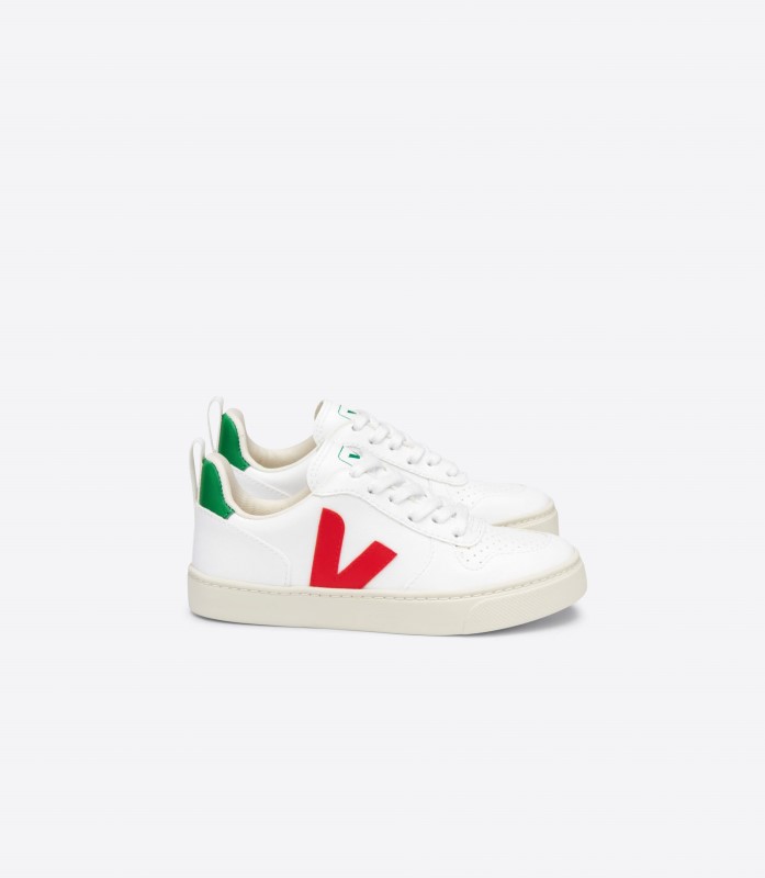 Veja Perfect Laces Cwl White Pekin Emeraude Australia