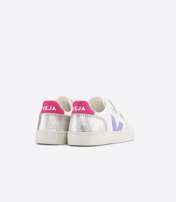 Collection Chromefree Leather Multico Silver Veja Australia