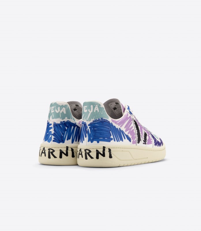 Leather Veja X Marni Orchid Black Australia