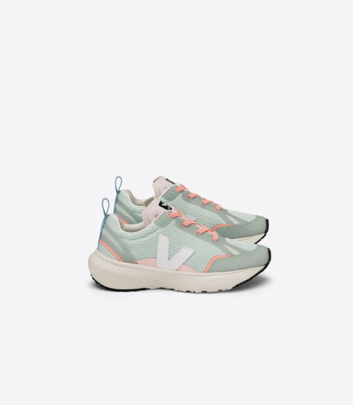 Special Veja Elastic Laces Alveomesh Matcha White Australia