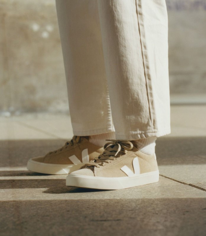 Veja Suede Dune White Original Australia