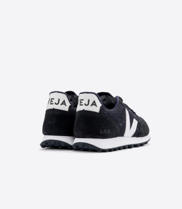 Veja Rio Branco Flannel Dark White Black Australia