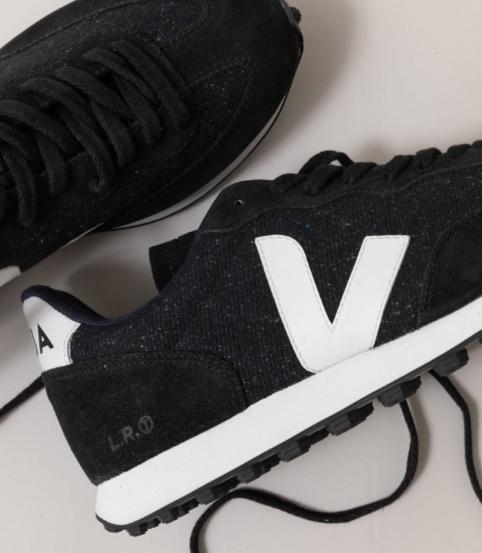 Veja Rio Branco Flannel Dark White Black Australia