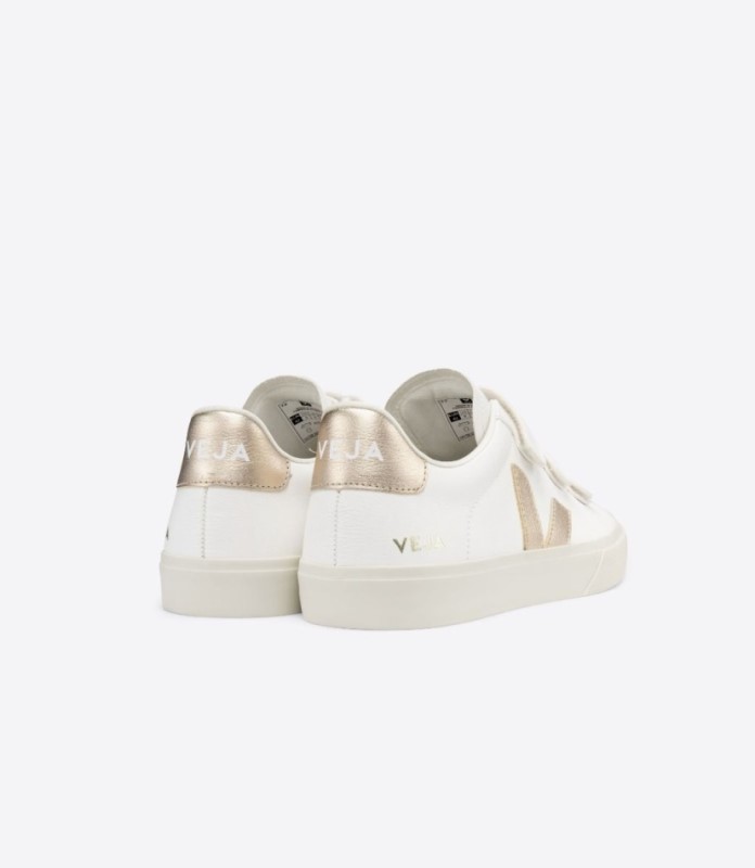 Veja Recife Chromefree Leather White Platine Australia