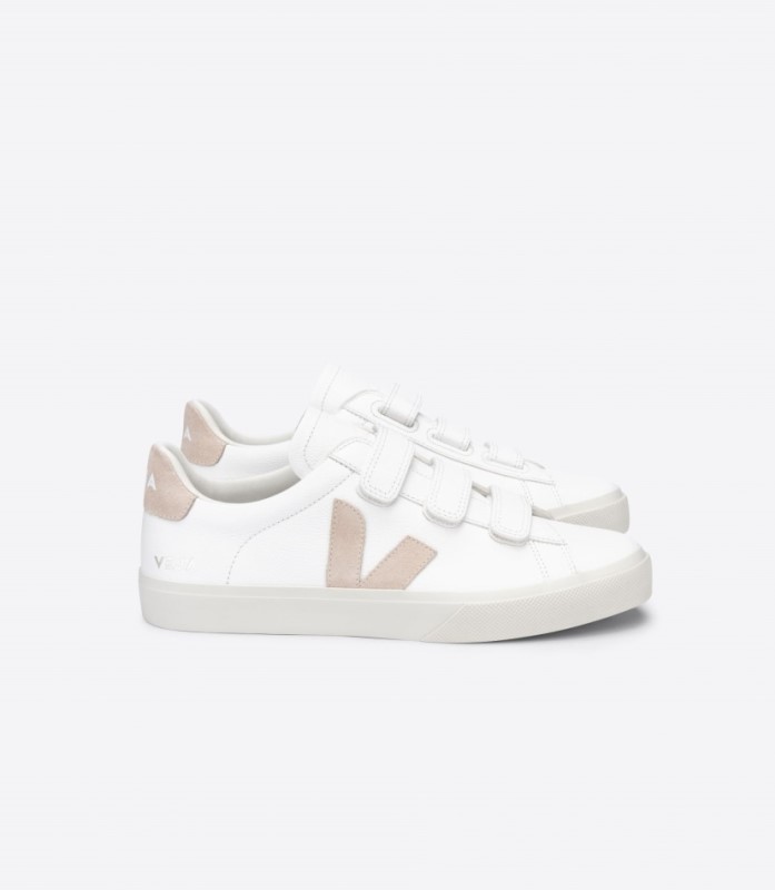 Veja Recife Chromefree Leather White Sable Australia