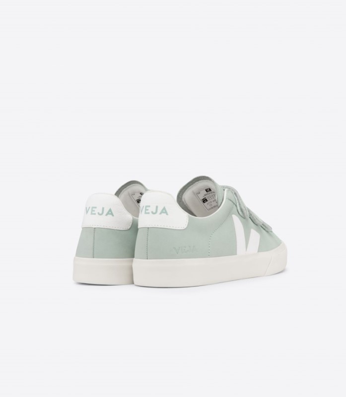 Veja Recife Nubuck Matcha White Australia