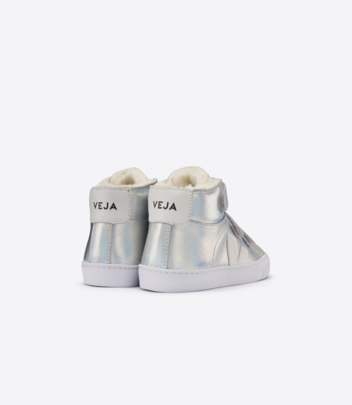 Veja Esplar Mid Fured Leather Unicorn White Australia