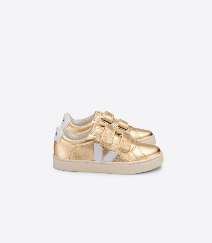 Veja Esplar Chromefree Leather Platine White Australia