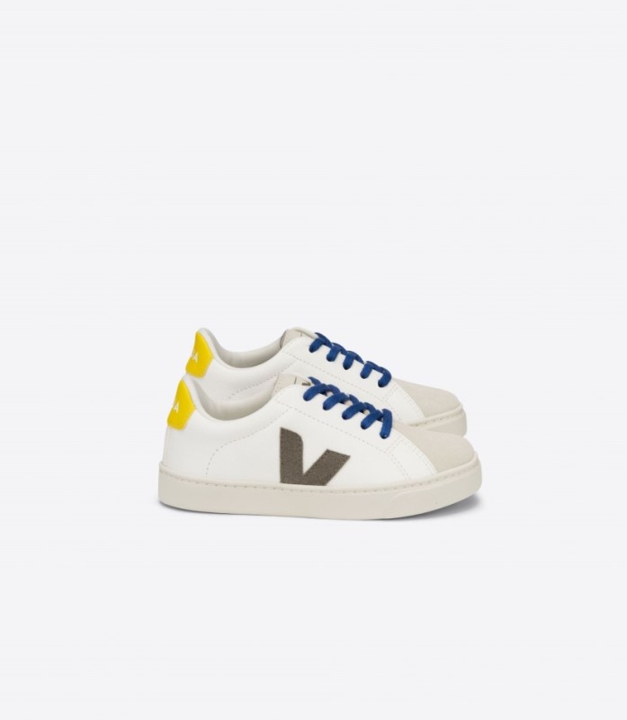 Veja Esplar Laces Chromefree Leather White Moonrock Tonic Australia
