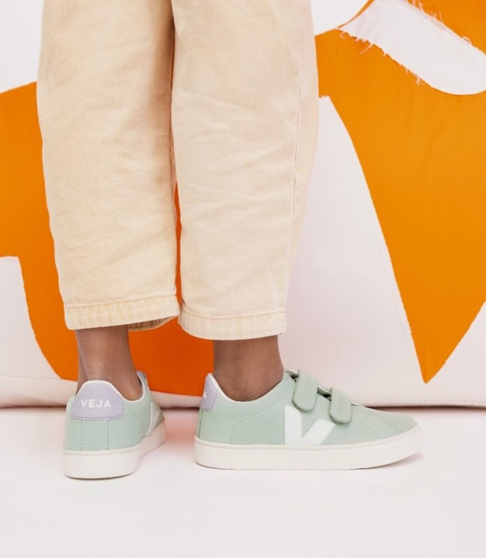 Veja Esplar Nubuck Matcha White Australia