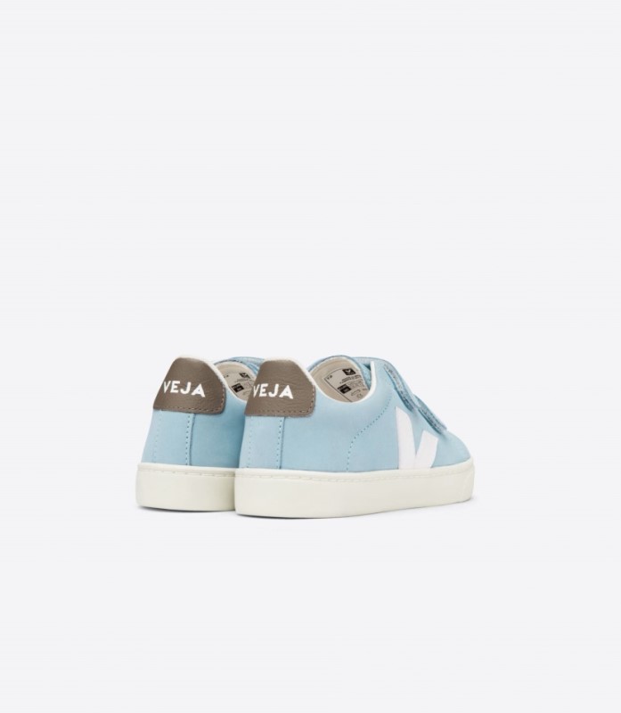 Veja Esplar Nubuck Steel White Australia