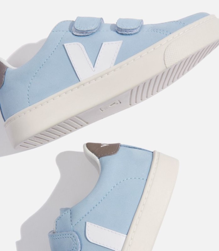 Veja Esplar Nubuck Steel White Australia
