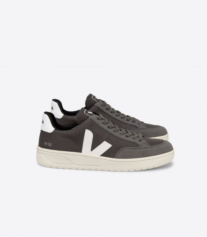 Veja V-12 B-Mesh Grafite White Australia