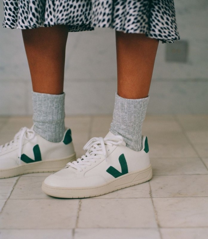 Veja V-12 Leather White Cyprus Australia