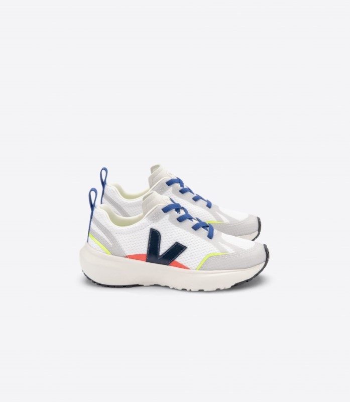 Veja Canary Alveomesh White Nautico Australia