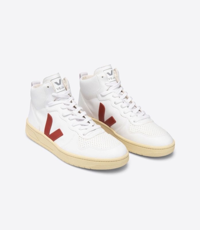 Veja V-15 Cwl White Rouille Butter Sole Australia