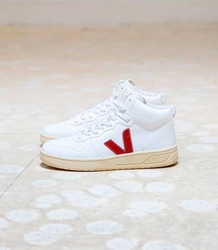 Veja V-15 Cwl White Rouille Butter Sole Australia