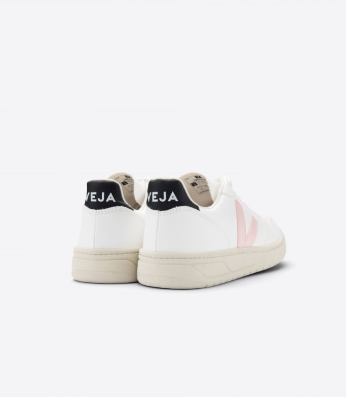 Veja V-10 Cwl White Petale Black Australia