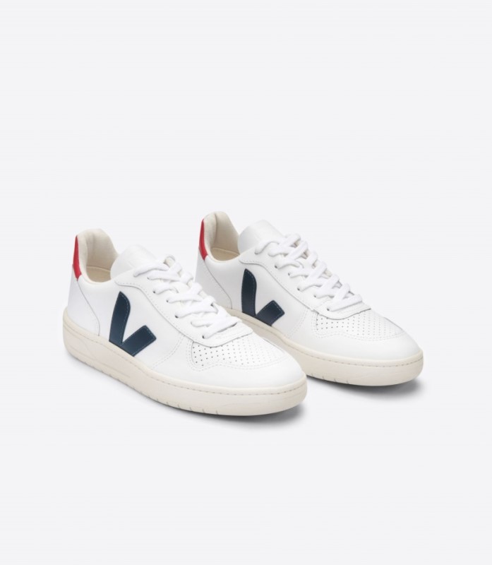Veja V-10 Leather White Nautico Pekin Australia