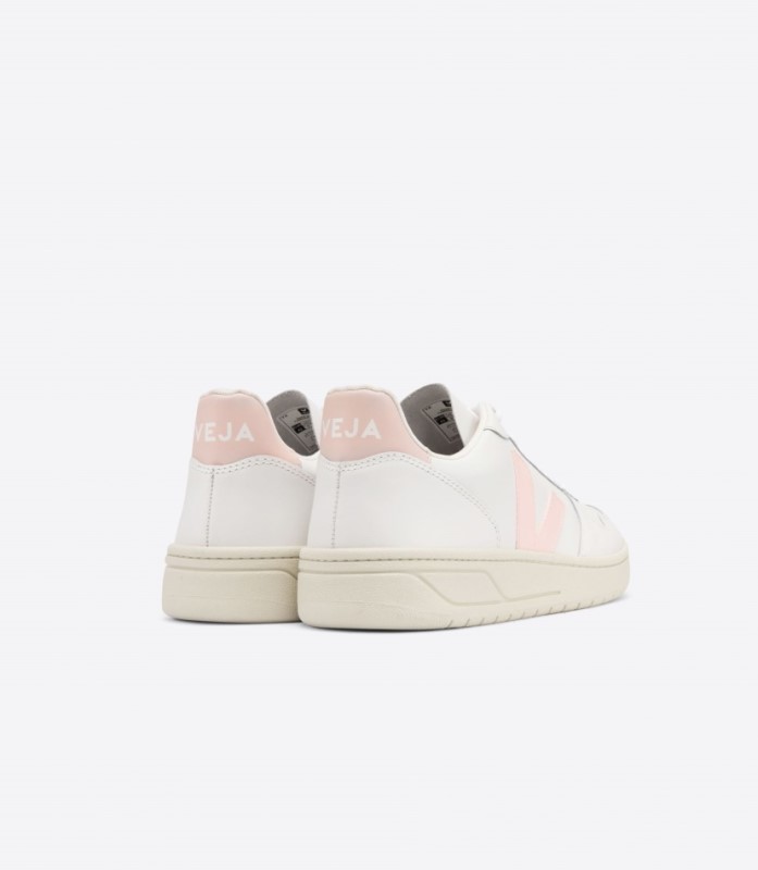 Veja V-10 Leather White Petale Australia