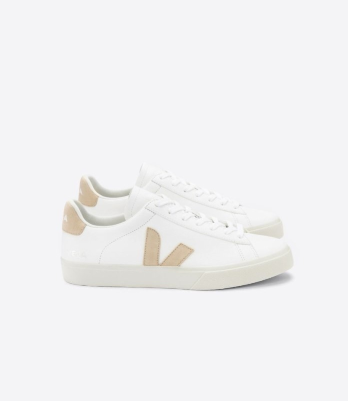 Veja Campo Chromefree Leather White Almond Australia