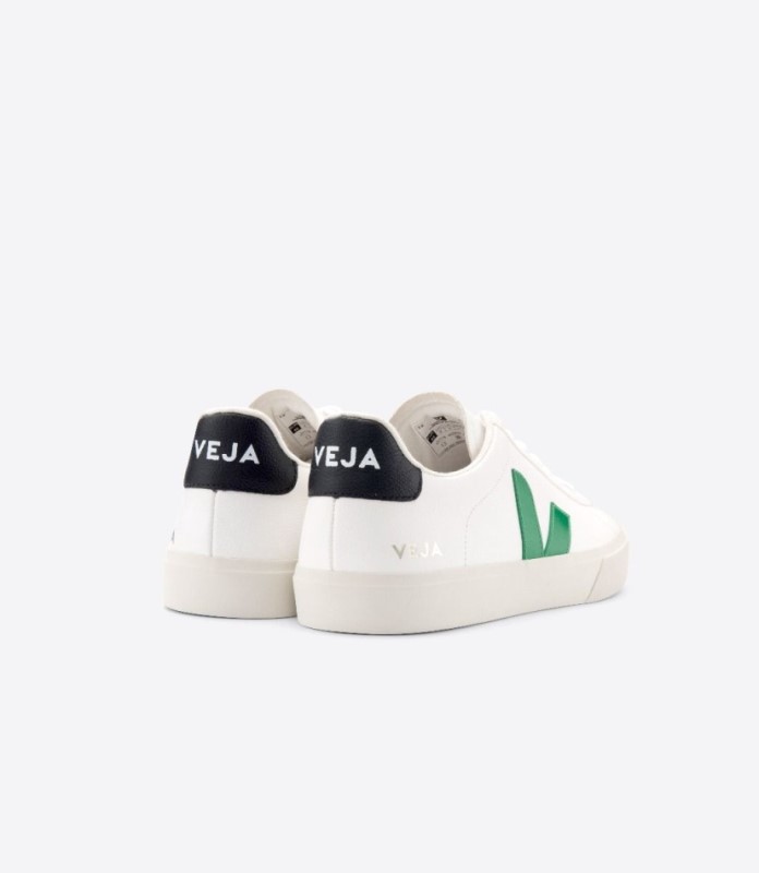 Veja Campo Chromefree Leather White Emeraude Black Australia