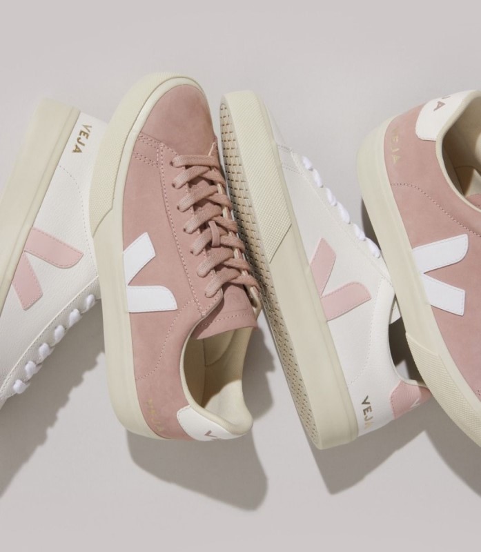 Veja Campo Chromefree Leather White Petale Australia
