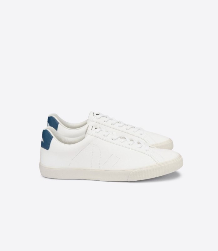 Veja Esplar Chromefree Leather White Tarmac Australia