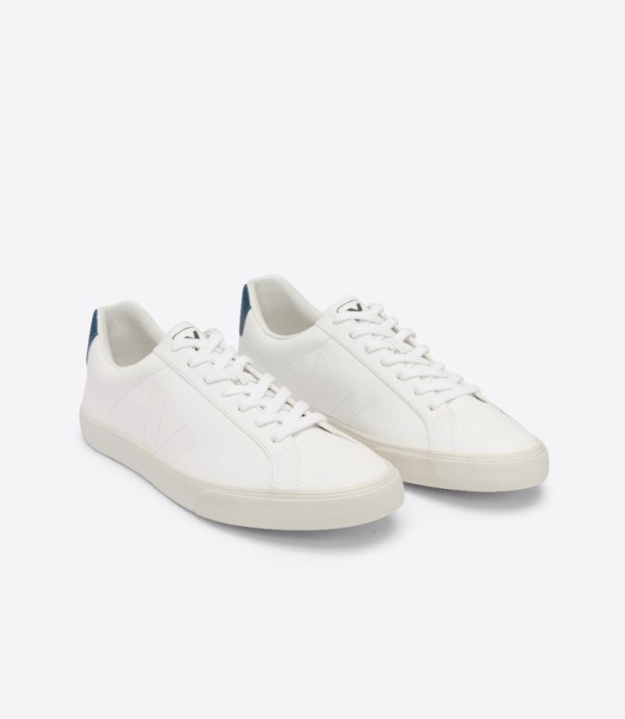 Veja Esplar Chromefree Leather White Tarmac Australia