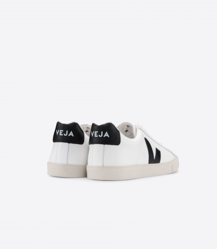 Veja Esplar Leather White Black Australia