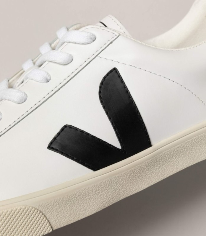 Veja Esplar Leather White Black Australia