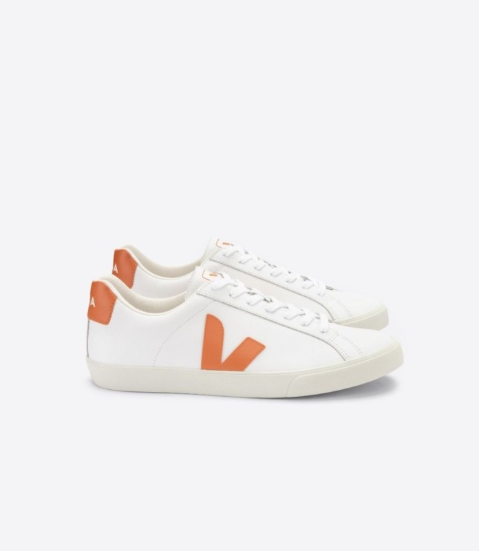 Veja Esplar Leather White Pumpkin Australia