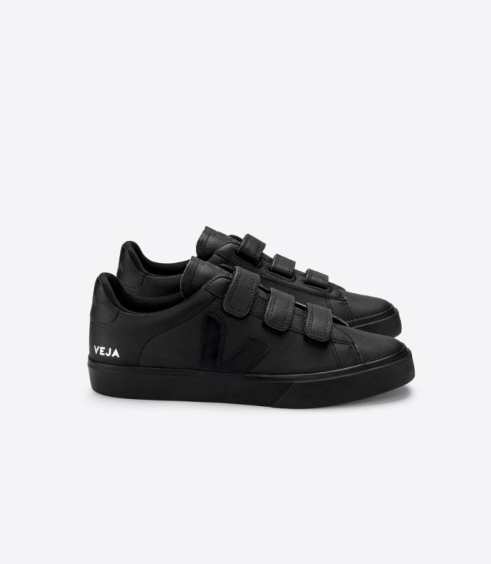 Veja Recife Chromefree Leather Full Black Australia