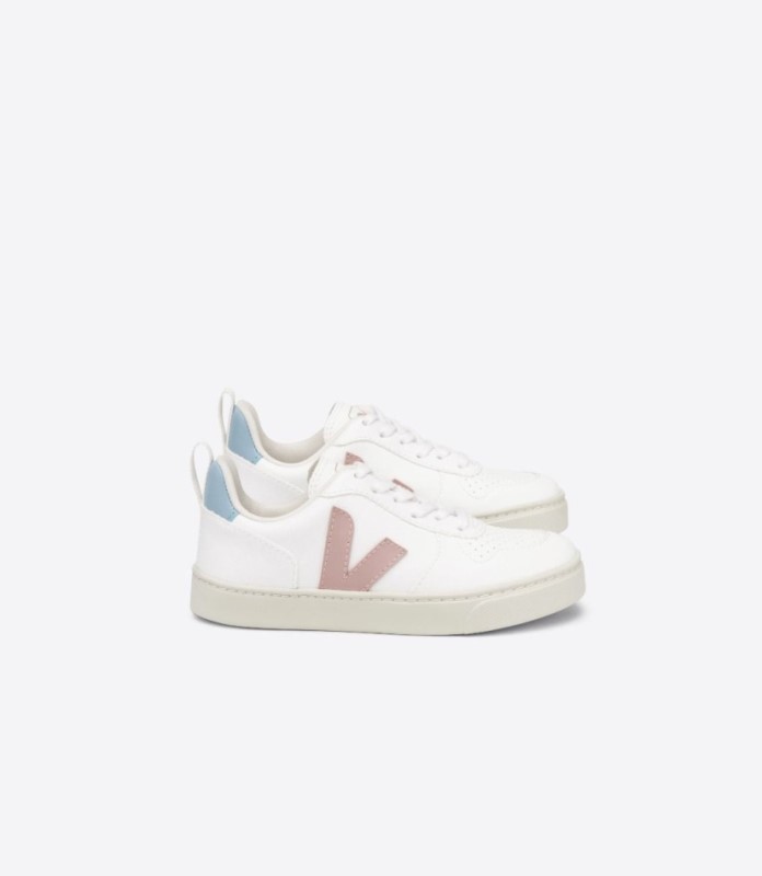 Veja V-10 Laces Cwl White Babe Blue Australia