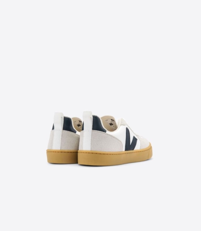 Veja V-10 Laces Cwl White Nautico Australia