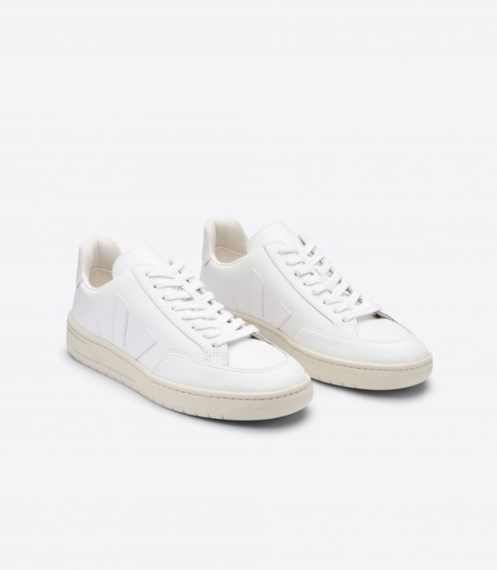 Veja V-12 Leather White Australia