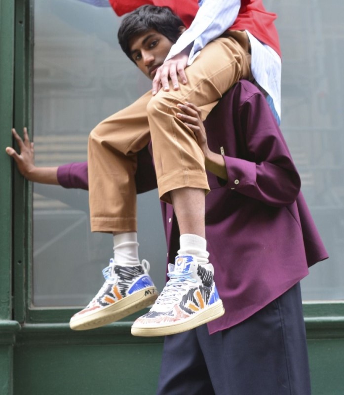 Veja V-15 Leather Veja X Marni Black Australia