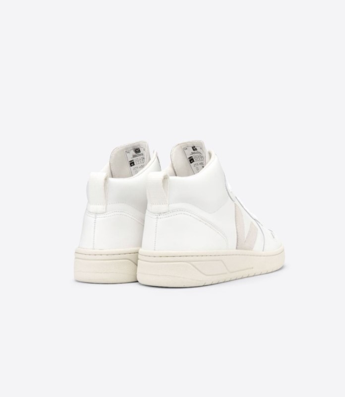Veja V-15 Leather White Australia